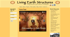 Desktop Screenshot of livingearthstructures.com